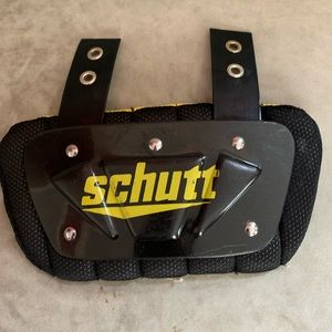 Youth football backplate